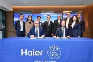 官方：巴黎圣日耳曼与中国海尔集团，达成全球合作伙伴协议