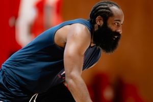 登炮组合！快船晒哈登保罗训练照：很快就能一起重返赛场啦