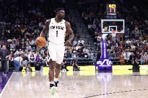 步态轻盈！锡安仅16分钟8中5拿下15分2板5助2断