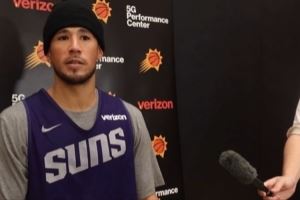 马威接近5对5训练！布克：我们清楚他伤病史 希望做好准备后出战