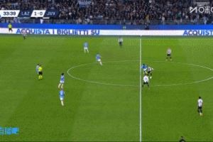 坎比亚索直塞，戴维单刀机会小角度射门被扑